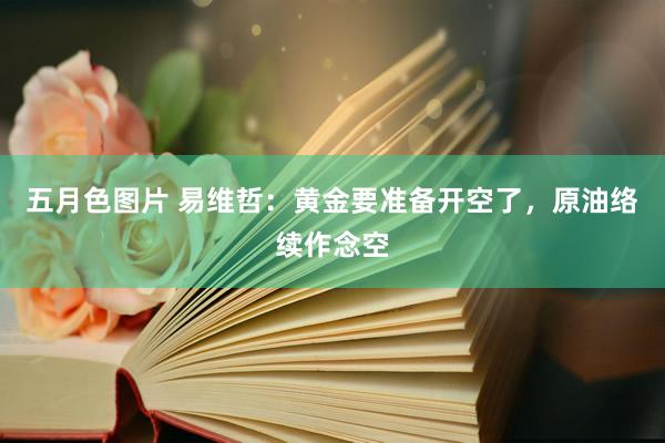 五月色图片 易维哲：黄金要准备开空了，原油络续作念空