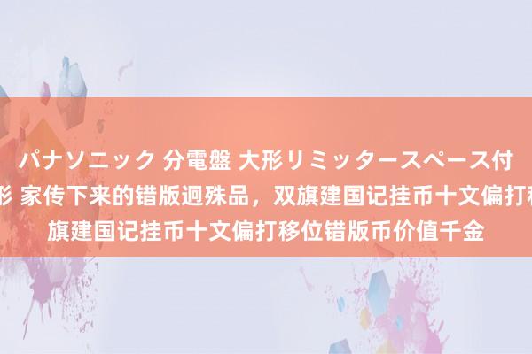 パナソニック 分電盤 大形リミッタースペース付 露出・半埋込両用形 家传下来的错版迥殊品，双旗建国记挂币十文偏打移位错版币价值千金