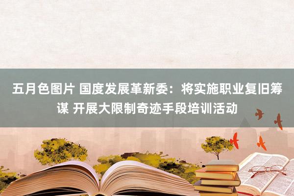 五月色图片 国度发展革新委：将实施职业复旧筹谋 开展大限制奇迹手段培训活动